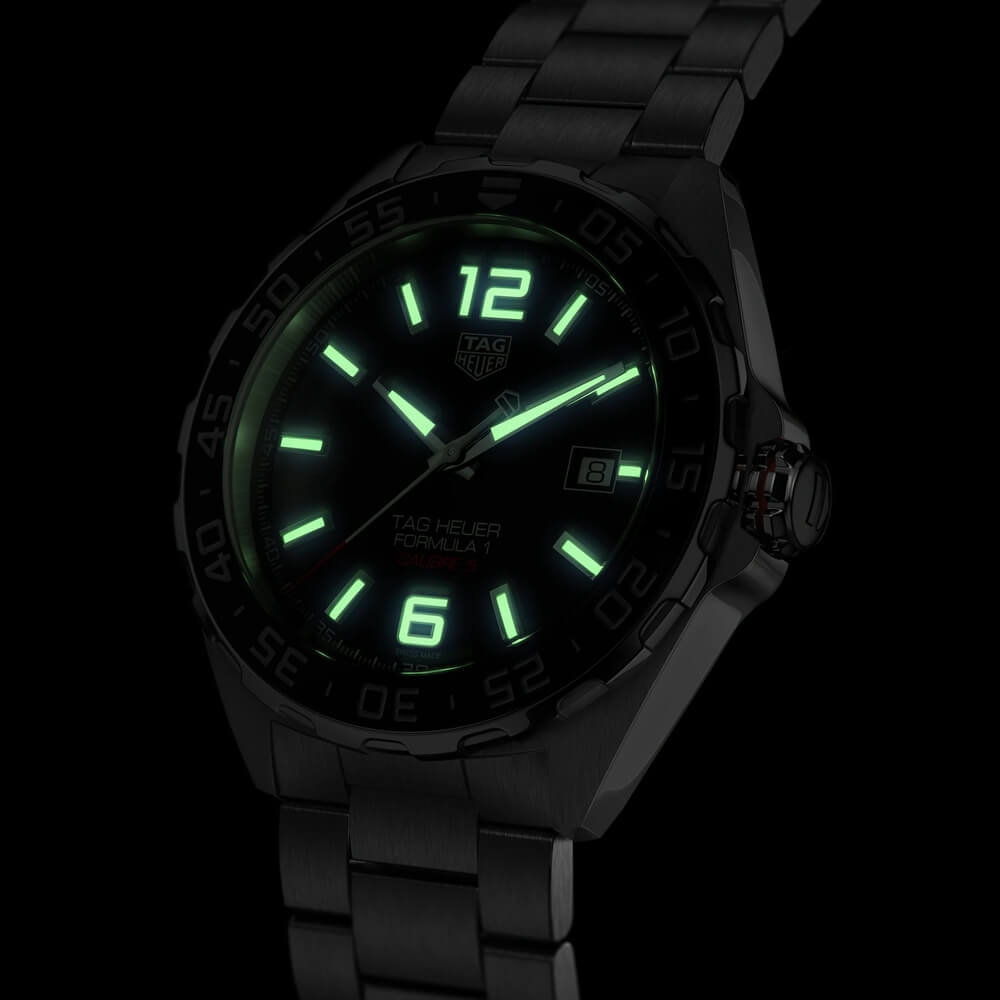 TAG Heuer Formula 1 Date Steel & Ceramic Automatic Men's Watch WAZ2011.BA0842
