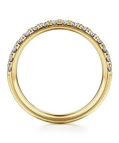 Gabriel & Co. Diamond Matching Ladies Wedding Band WB16568R8W44JJ