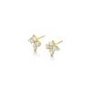 Michael M Montage 18K Yellow Gold Cluster Stud Earrings ER403