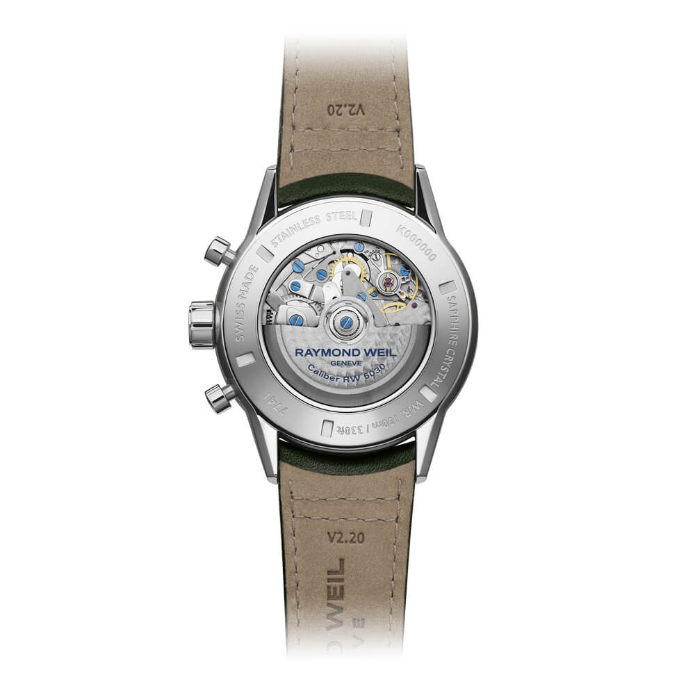 Raymond Weil Freelancer Men's Automatic Chronograph Green Dial 7741-SC7-52021
