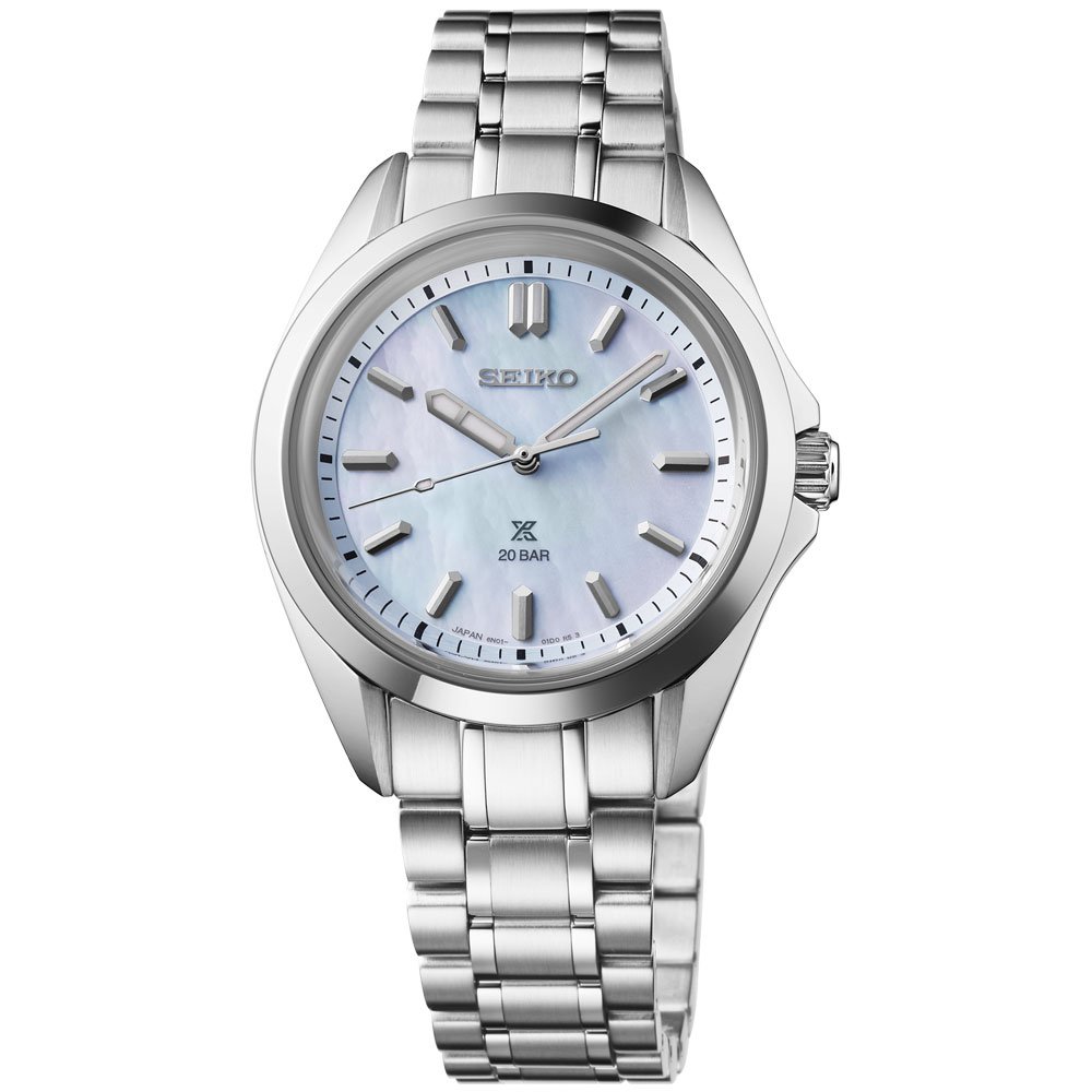 Seiko Prospex Sea Series Blue Dial Stainless Steel Quartz Women's Watch SUR607