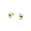 14K Yellow Gold 8mm Ball Stud Earrings 1.90g