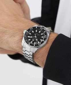 Gucci Dive Black Dial Stainless Steel Automatic Watch YA136353