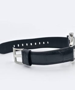 WISE ADAMASCUS AD760A black leather strap men's watch