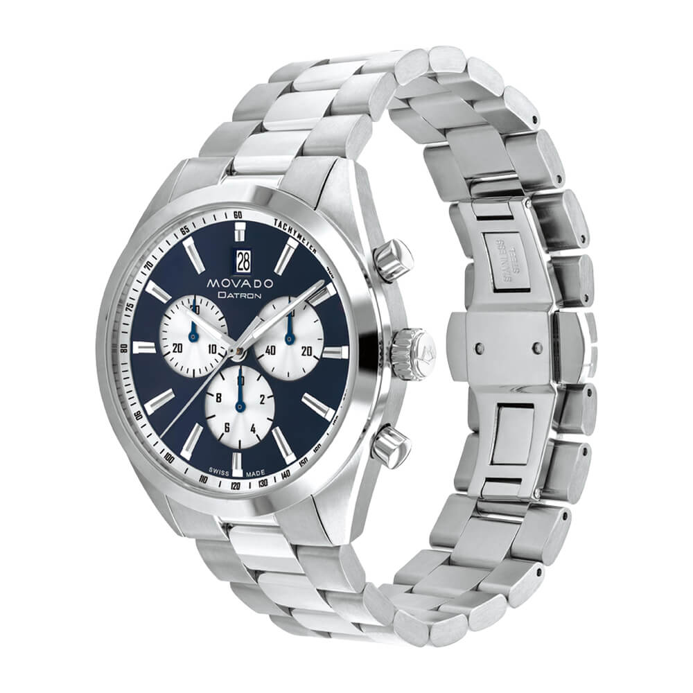 Movado Blue Dial Chronograph Men's Watch 3650179