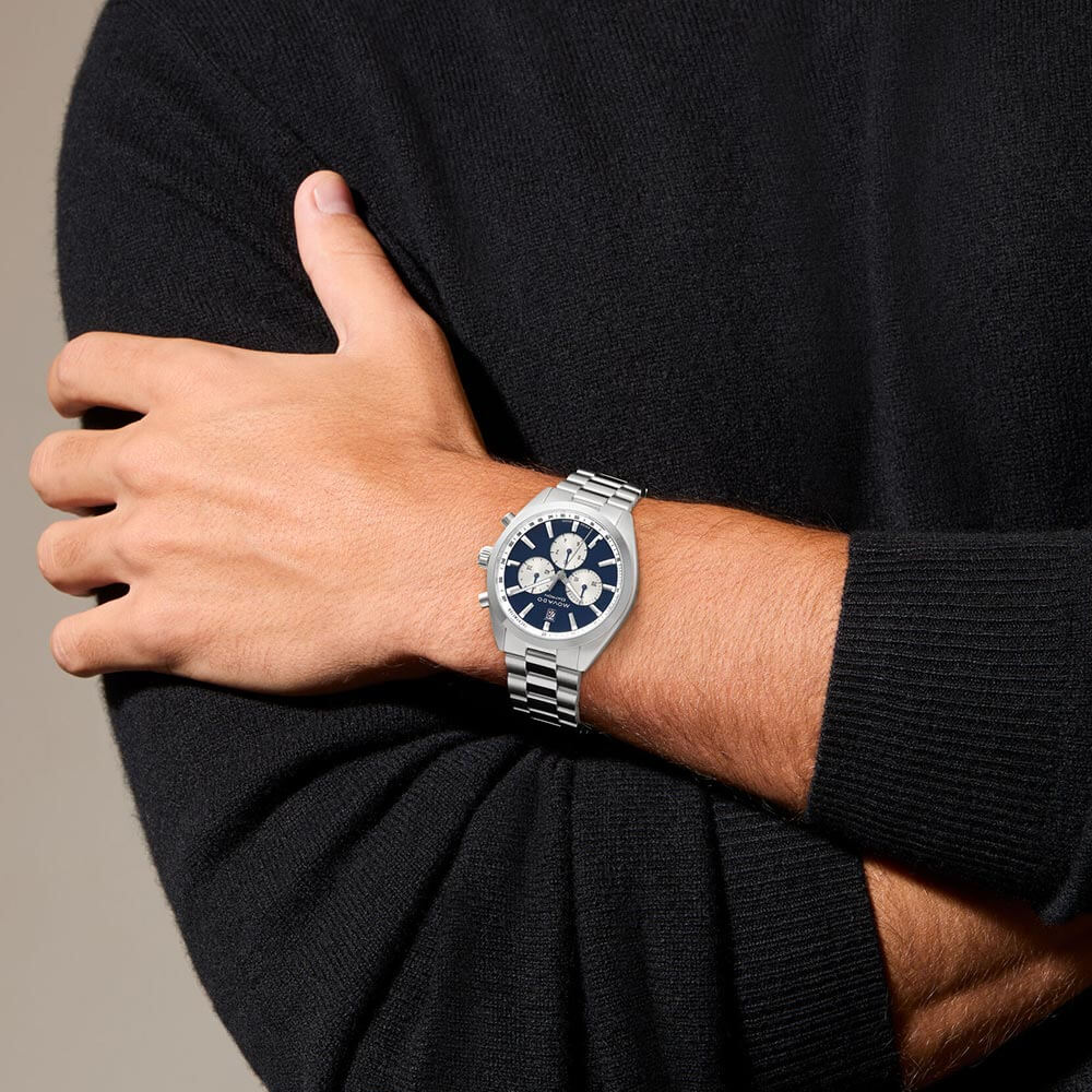 Movado Blue Dial Chronograph Men's Watch 3650179