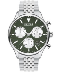 Movado Heritage Calendoplan Chronograph Quartz Men's Watch 3650166
