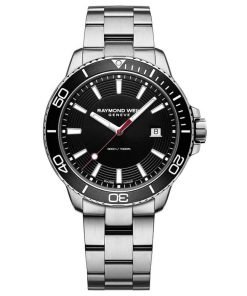 Raymond Weil Tango Diver's Black Dial Men's Watch 8260-ST1-20001