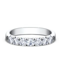 Benchmark 14K White Gold Ladies Diamond Band 59318314KW